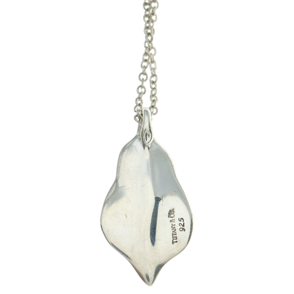 TIFFANY&Co(ティファニー) リーフ モチーフ ネックレス ペンダント チェーン シルバー SV925 9.8g