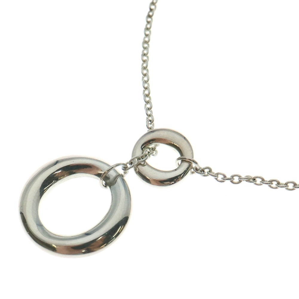 TIFFANY&Co(ティファニー) セビアナラリアット チェーンネックレストップ SV925 シルバー レディース