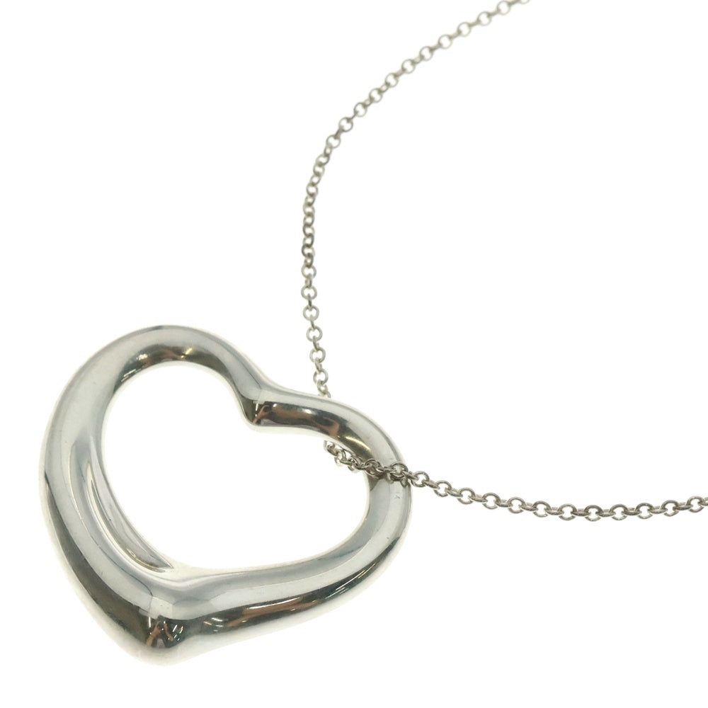 TIFFANY&Co(ティファニー) オープンハート チェーンネックレス SV925 シルバー レディース