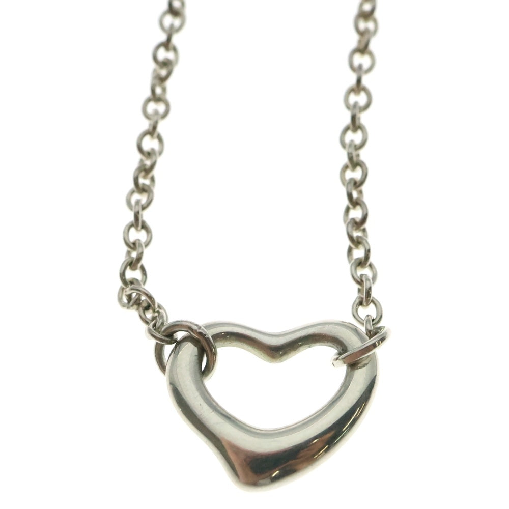 TIFFANY&Co(ティファニー) スリーオープンハート チェーンネックレス SV925 シルバー レディース