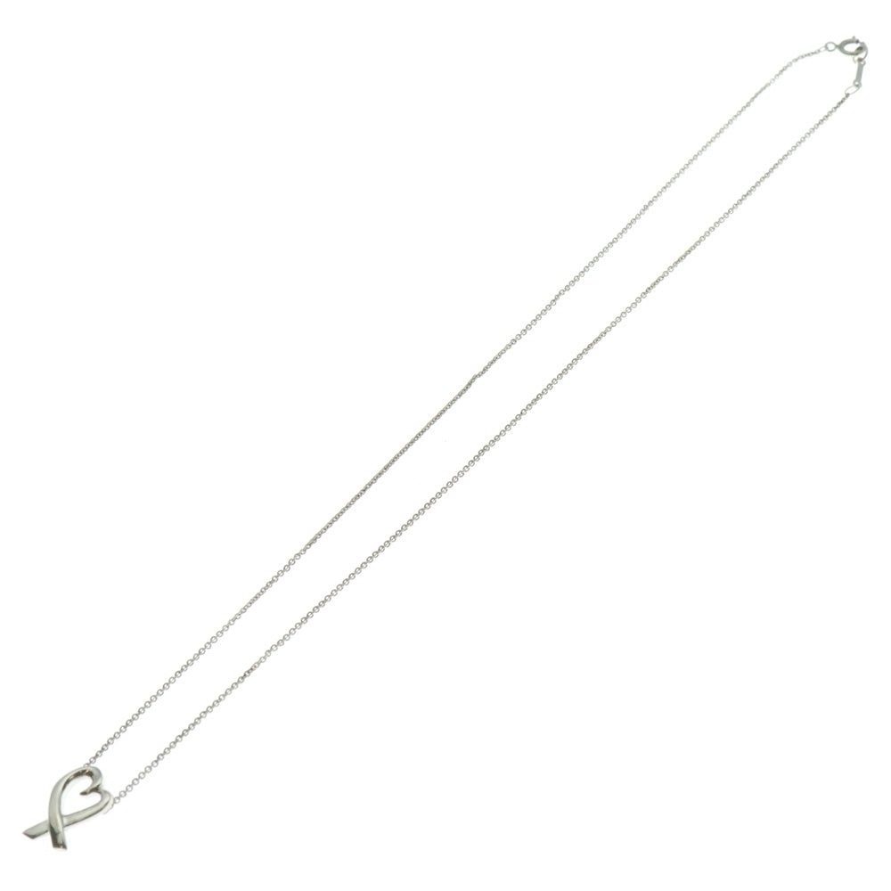 TIFFANY&Co(ティファニー) ラビングハート ネックレス ペンダント チェーン シルバー SV925 2.5g