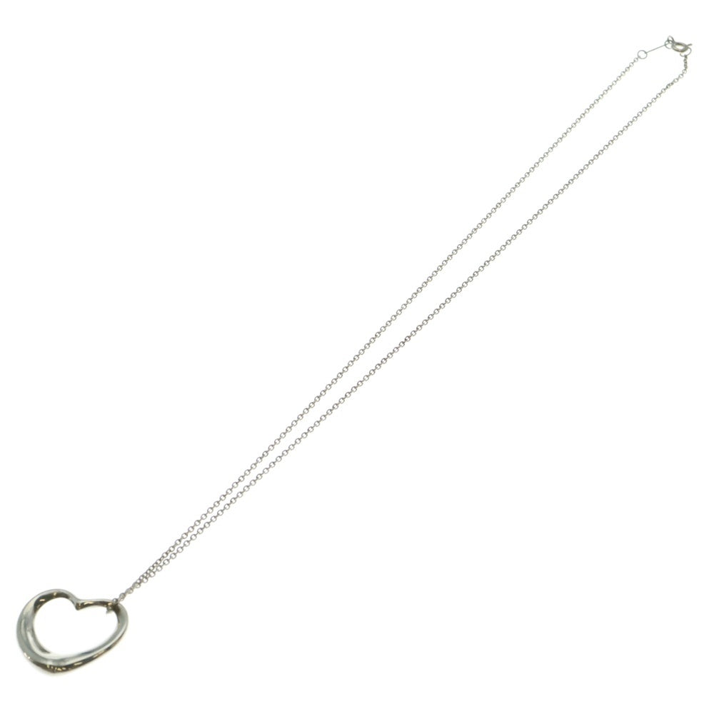 TIFFANY&Co(ティファニー) オープンハート ネックレス ラージ ペンダント チェーン シルバー SV925 8.5g