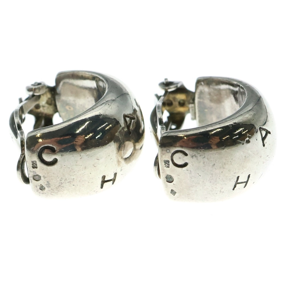 CHANEL(シャネル) ロゴ イヤリング イヤーアクセサリー シルバー SV925 28.9g
