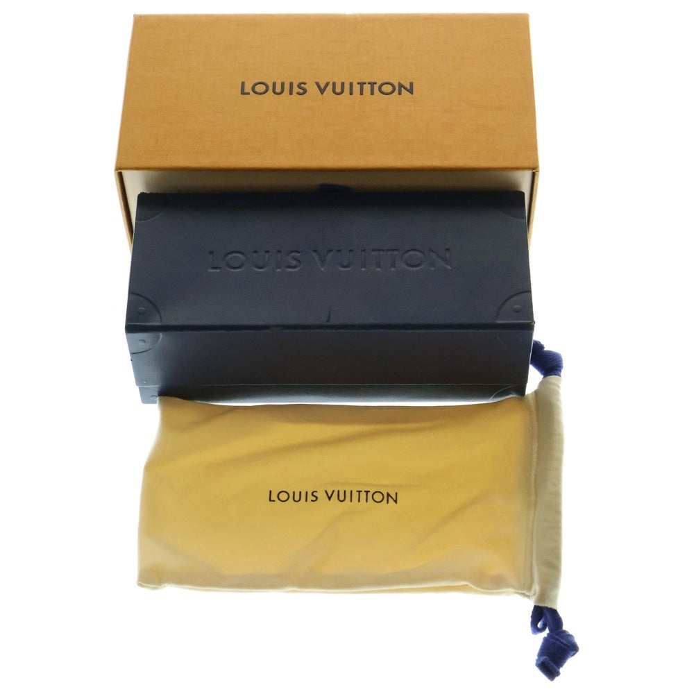 LOUIS VUITTON(ルイヴィトン) オプセシオンGM ロゴテンプル カラーレンズ サングラス アイウェア メガネ 眼鏡 ブラウン/クリア Z0460E