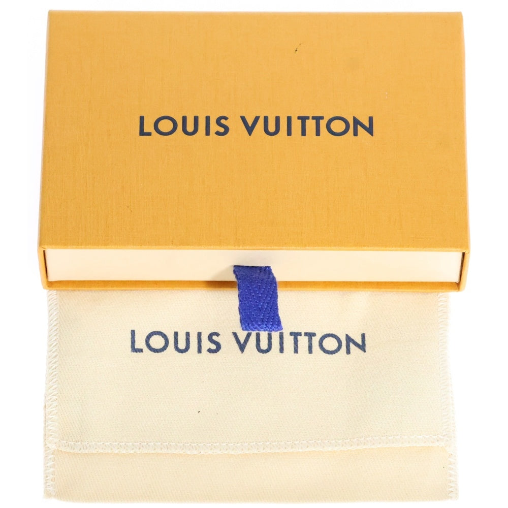LOUIS VUITTON(ルイヴィトン) ブラスレ キープイットトゥワイス ブレスレット エピ レザー ピモン オレンジ レッド シルバー金具 M6501F
