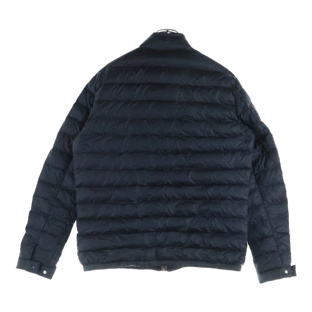 MONCLER(モンクレール) RIGEL リゲル ワッペンロゴ ジップアップ ライトダウン ジャケット ブラック 310914132899 53279
