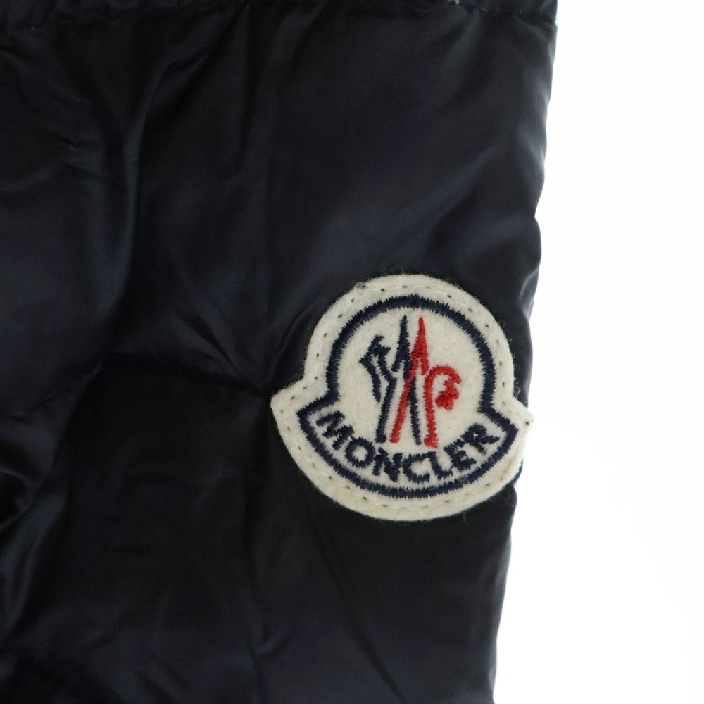 MONCLER(モンクレール) RIGEL リゲル ワッペンロゴ ジップアップ ライトダウン ジャケット ブラック 310914132899 53279