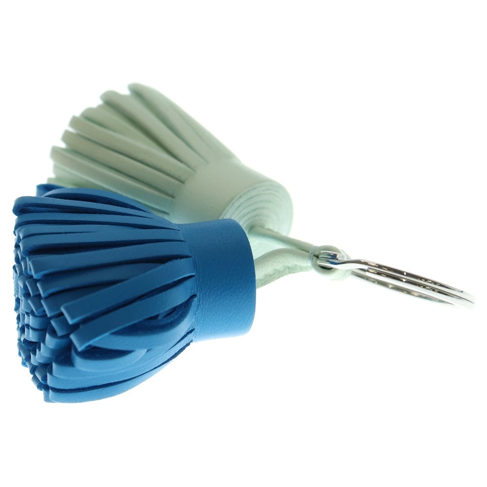 HERMES(エルメス) チャーム カルメン ウノドス キーホルダー アニューミロ ヴェールフィス/ブルーザンジバル