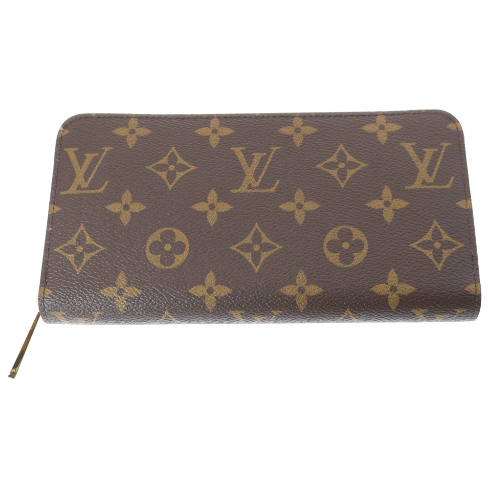LOUIS VUITTON(ルイヴィトン) 日本限定 モノグラム ラウンドジッピーレザーロングウォレット 長財布 ブラウン M27030