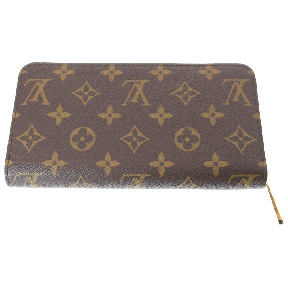 LOUIS VUITTON(ルイヴィトン) 日本限定 モノグラム ラウンドジッピーレザーロングウォレット 長財布 ブラウン M27030