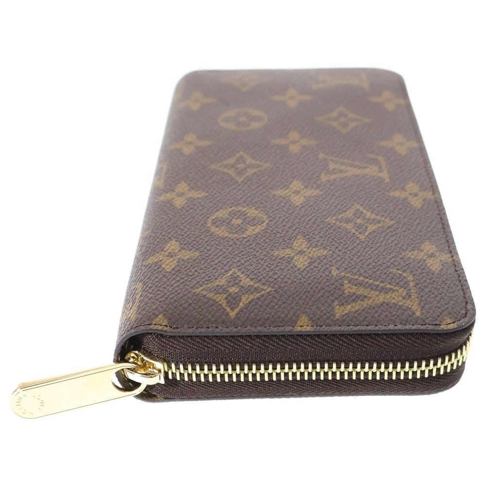 LOUIS VUITTON(ルイヴィトン) 日本限定 モノグラム ラウンドジッピーレザーロングウォレット 長財布 ブラウン M27030