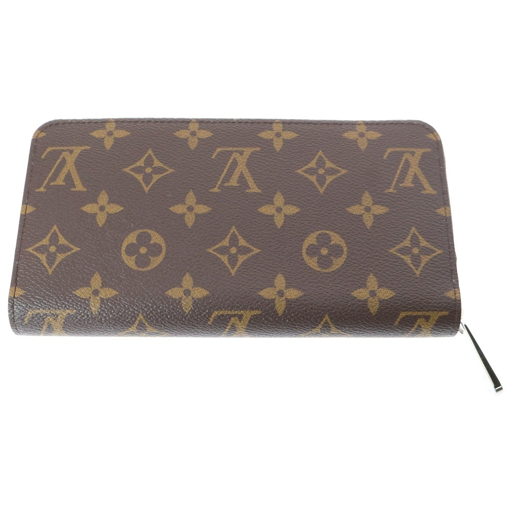 LOUIS VUITTON(ルイヴィトン) 日本限定 モノグラム ラウンドジッピーレザーロングウォレット 長財布 ブラウン/シルバー M27029
