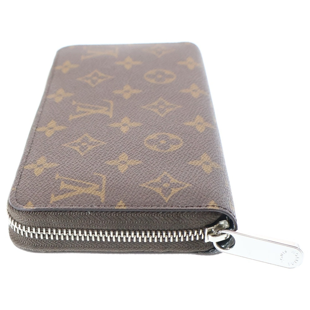 LOUIS VUITTON(ルイヴィトン) 日本限定 モノグラム ラウンドジッピーレザーロングウォレット 長財布 ブラウン/シルバー M27029