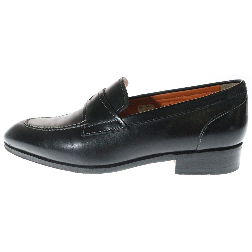 Santoni(サントーニ) レザー ローカットシューズ ローファー ブラック