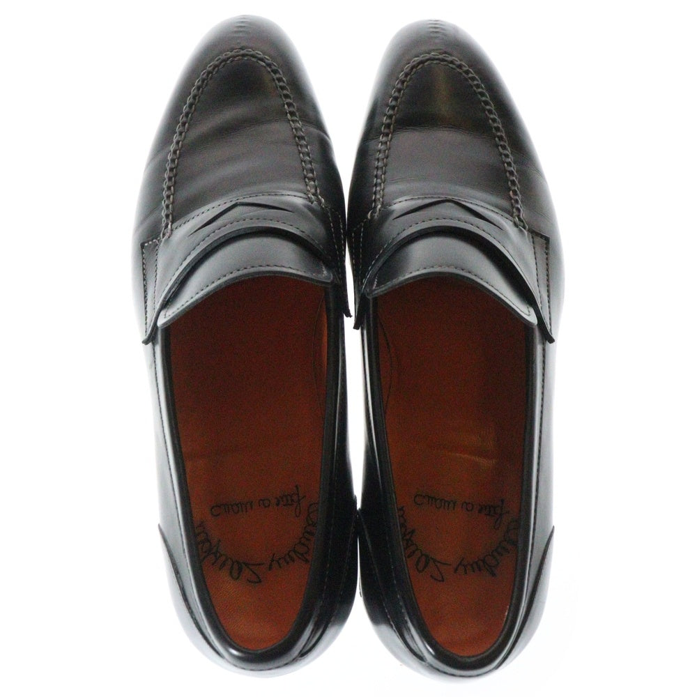 Santoni(サントーニ) レザー ローカットシューズ ローファー ブラック