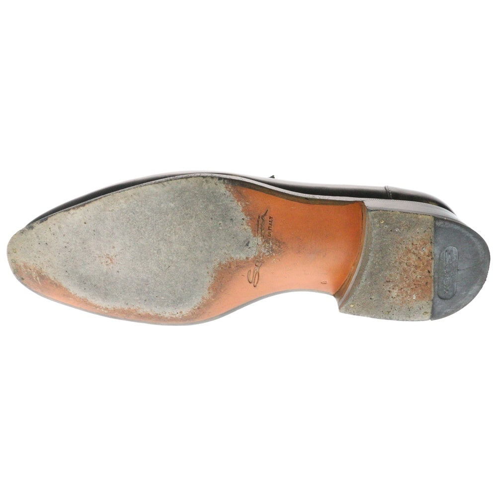 Santoni(サントーニ) レザー ローカットシューズ ローファー ブラック