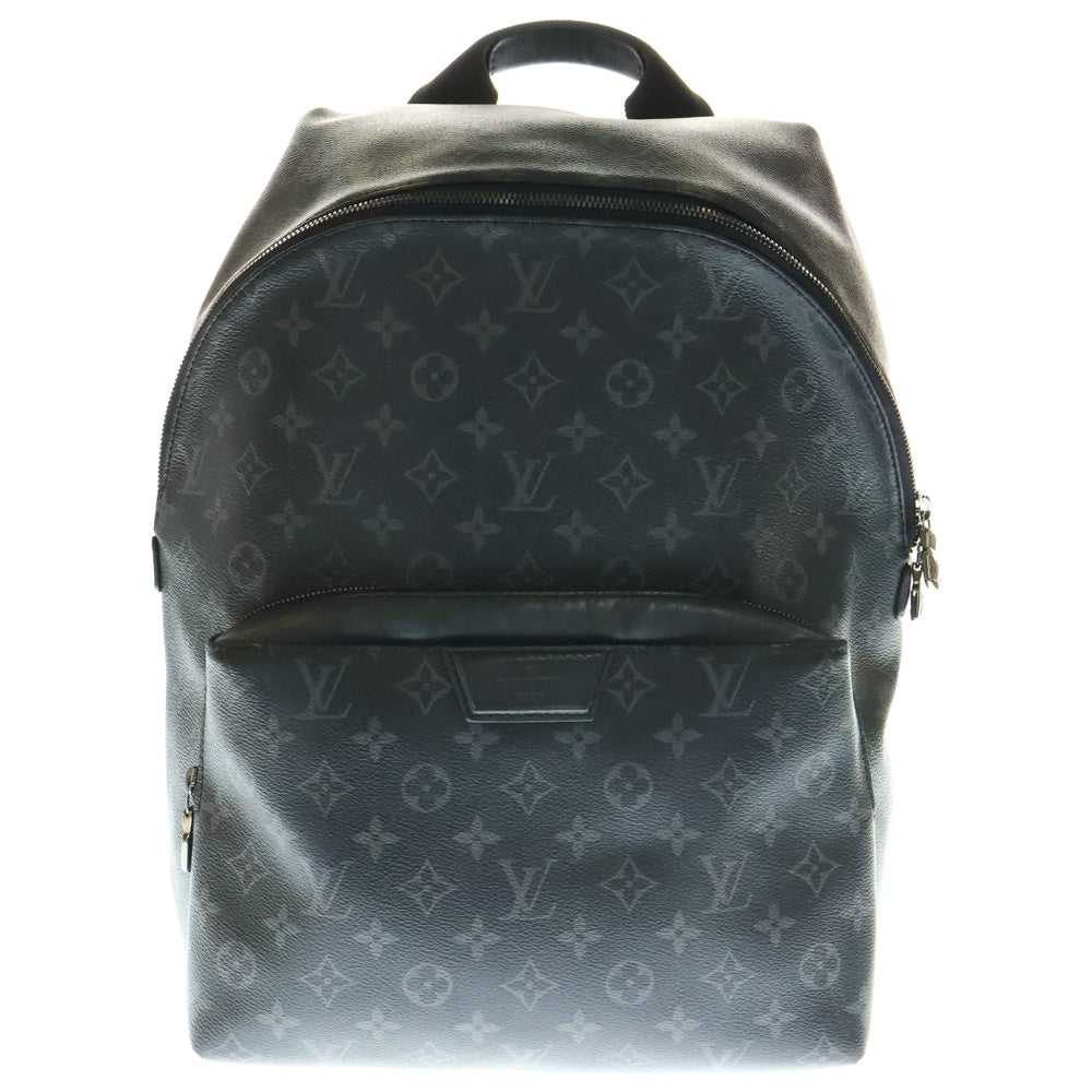 LOUIS VUITTON(ルイヴィトン) アポロ モノグラムエクリプス PVC レザー バックパック リュックサック シルバー金具 ブラック M43186