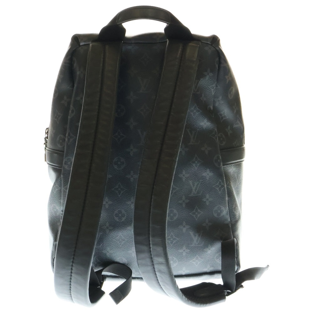 LOUIS VUITTON(ルイヴィトン) アポロ モノグラムエクリプス PVC レザー バックパック リュックサック シルバー金具 ブラック M43186