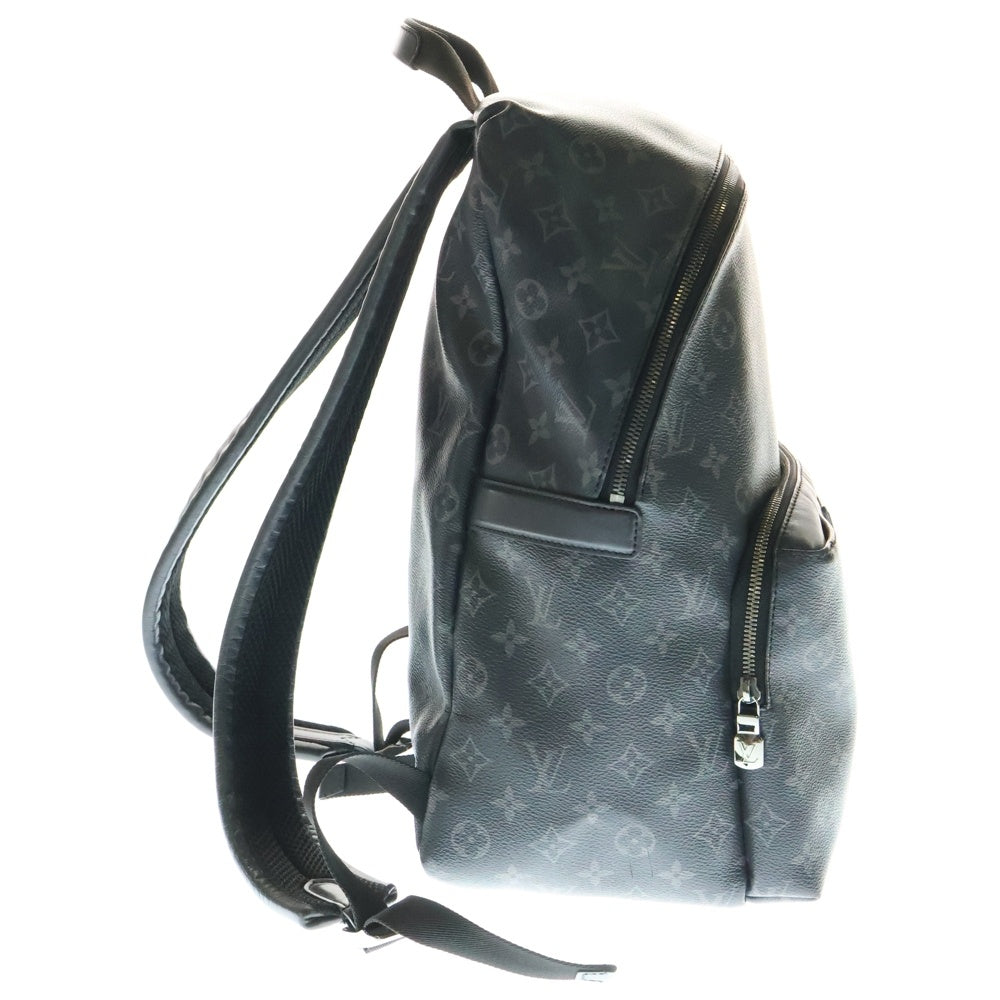 LOUIS VUITTON(ルイヴィトン) アポロ モノグラムエクリプス PVC レザー バックパック リュックサック シルバー金具 ブラック M43186