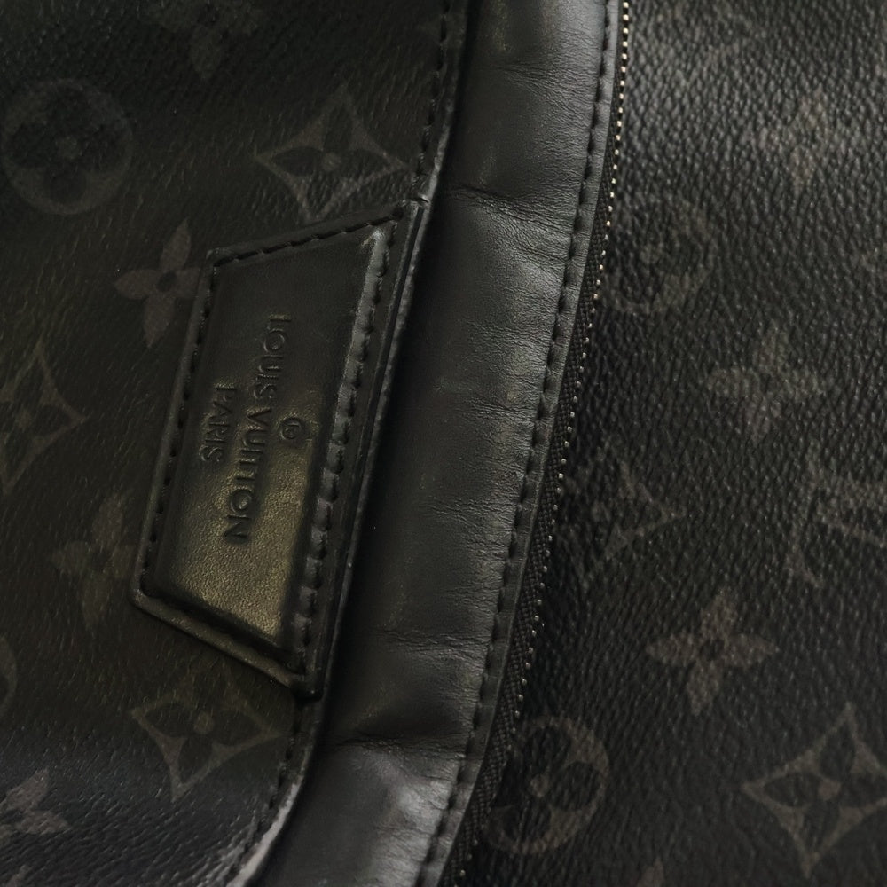 LOUIS VUITTON(ルイヴィトン) アポロ モノグラムエクリプス PVC レザー バックパック リュックサック シルバー金具 ブラック M43186