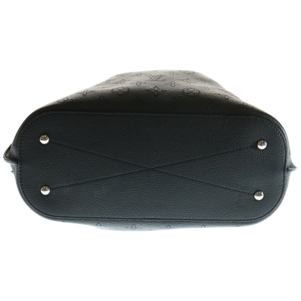 LOUIS VUITTON(ルイヴィトン) マヒナ ジロラッタ 2WAYハンドバッグ ショルダーバッグ ブラック ノワール シルバー金具 レザー M54402