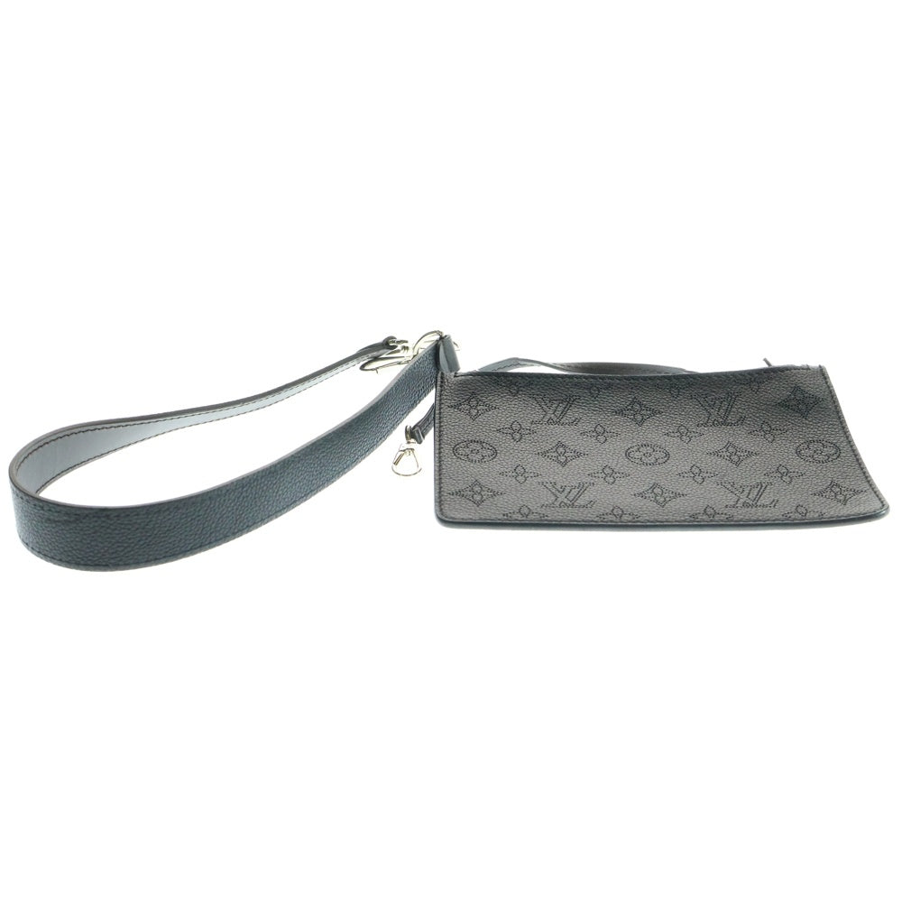 LOUIS VUITTON(ルイヴィトン) マヒナ ジロラッタ 2WAYハンドバッグ ショルダーバッグ ブラック ノワール シルバー金具 レザー M54402