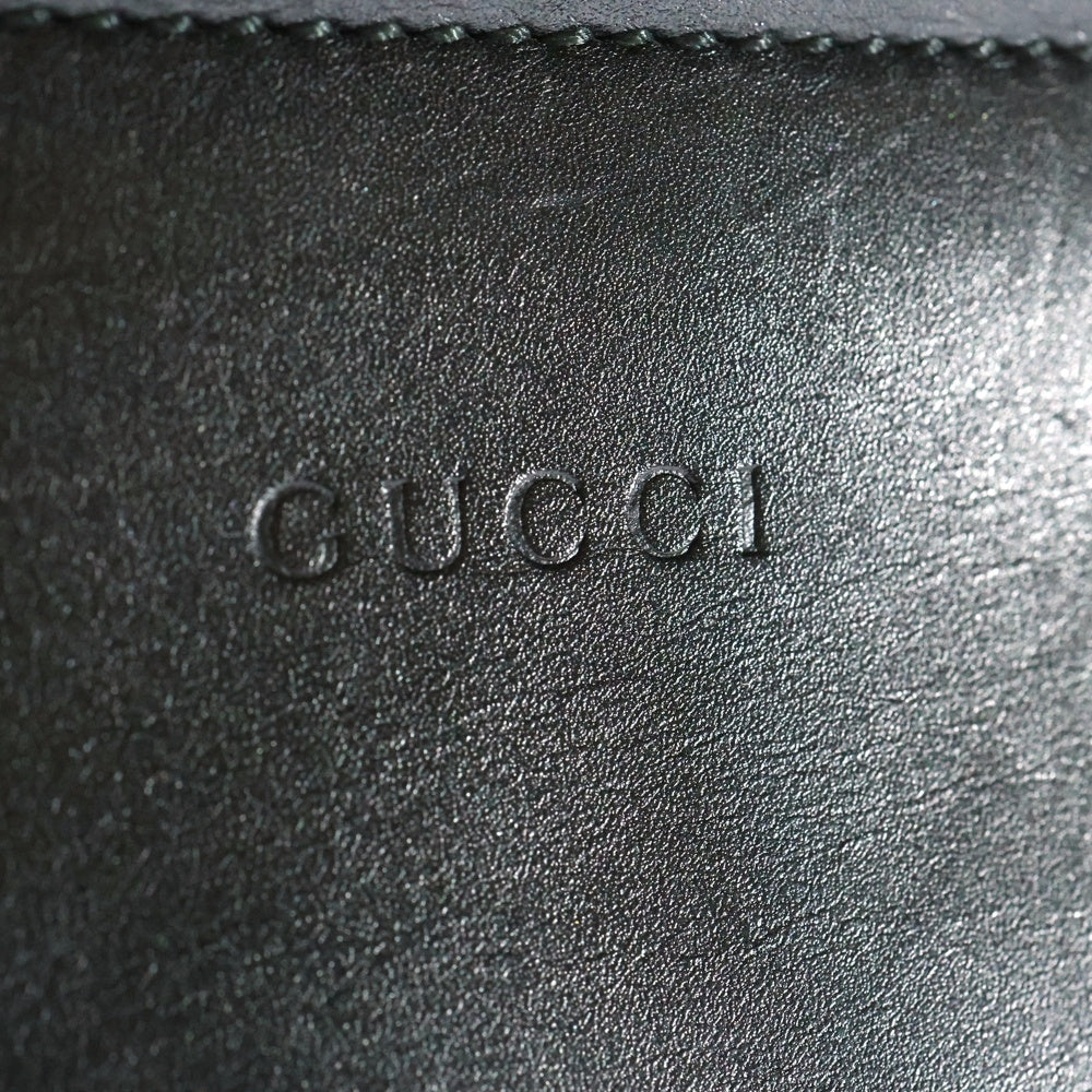 GUCCI(グッチ) バンブー ニムフェア 2WAYバッグ ショルダーバッグ ハンドバッグ ブラック ゴールド金具 レザー 453767