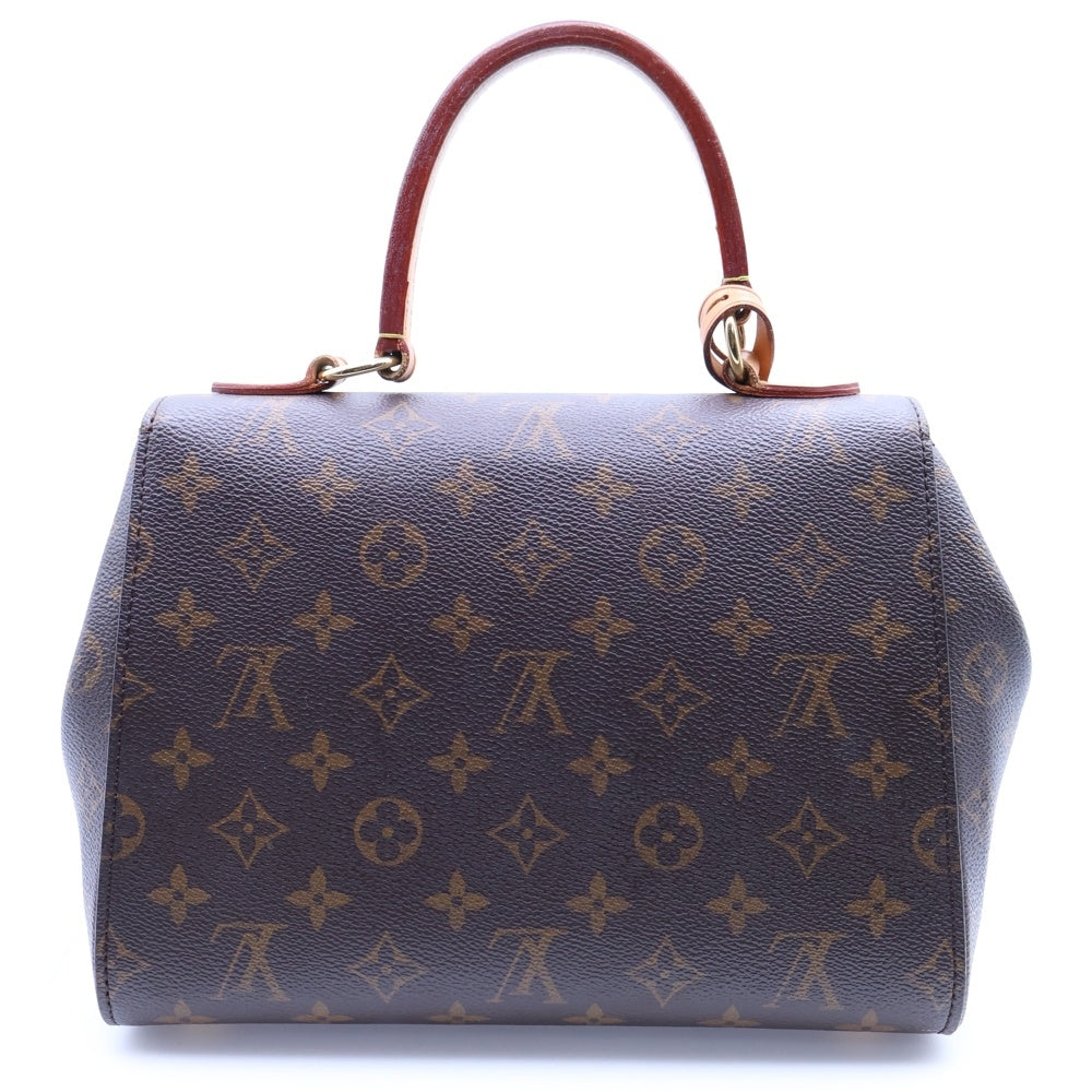 LOUIS VUITTON(ルイヴィトン) モノグラム クリュニーBB 2WAYバッグ ハンドバッグ ショルダーバッグ ブラウン ゴールド金具 レザー×PVC M42738
