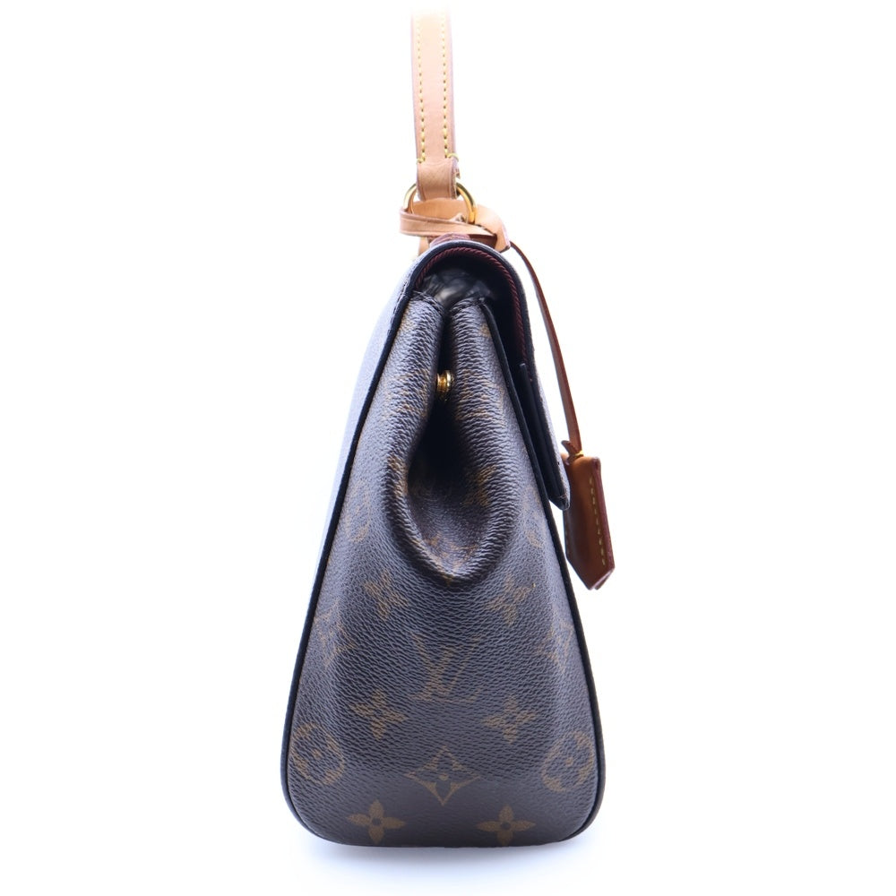 LOUIS VUITTON(ルイヴィトン) モノグラム クリュニーBB 2WAYバッグ ハンドバッグ ショルダーバッグ ブラウン ゴールド金具 レザー×PVC M42738