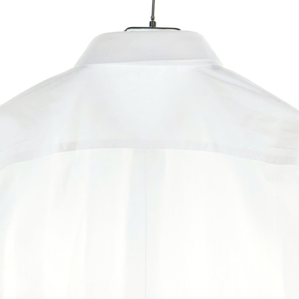 Dior HOMME(ディオールオム) 07SS ラウンドカラー長袖ドレスシャツ ホワイト 8E352660641