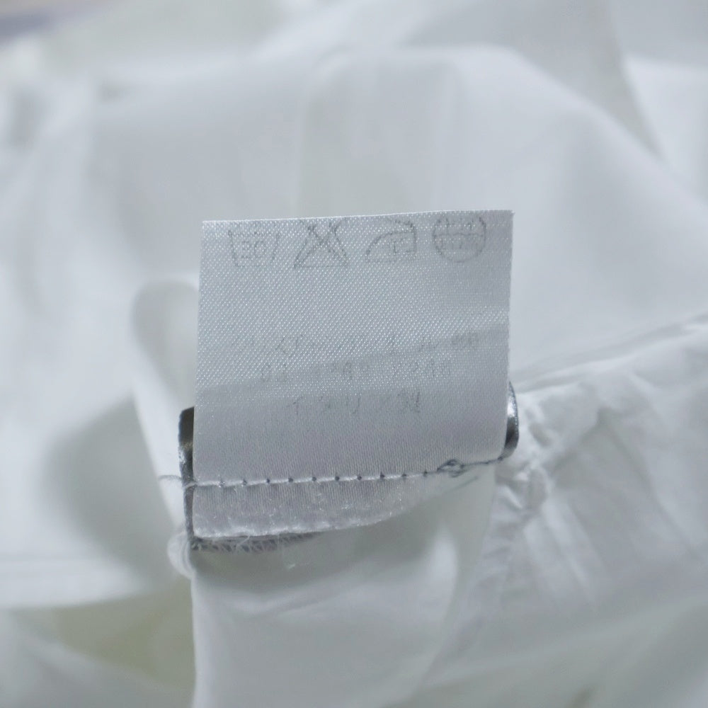 Dior HOMME(ディオールオム) 07SS ラウンドカラー長袖ドレスシャツ ホワイト 8E352660641