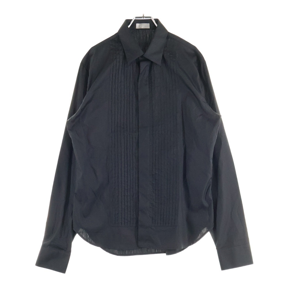 Dior HOMME(ディオールオム) ピンタック 長袖シャツブラック #40