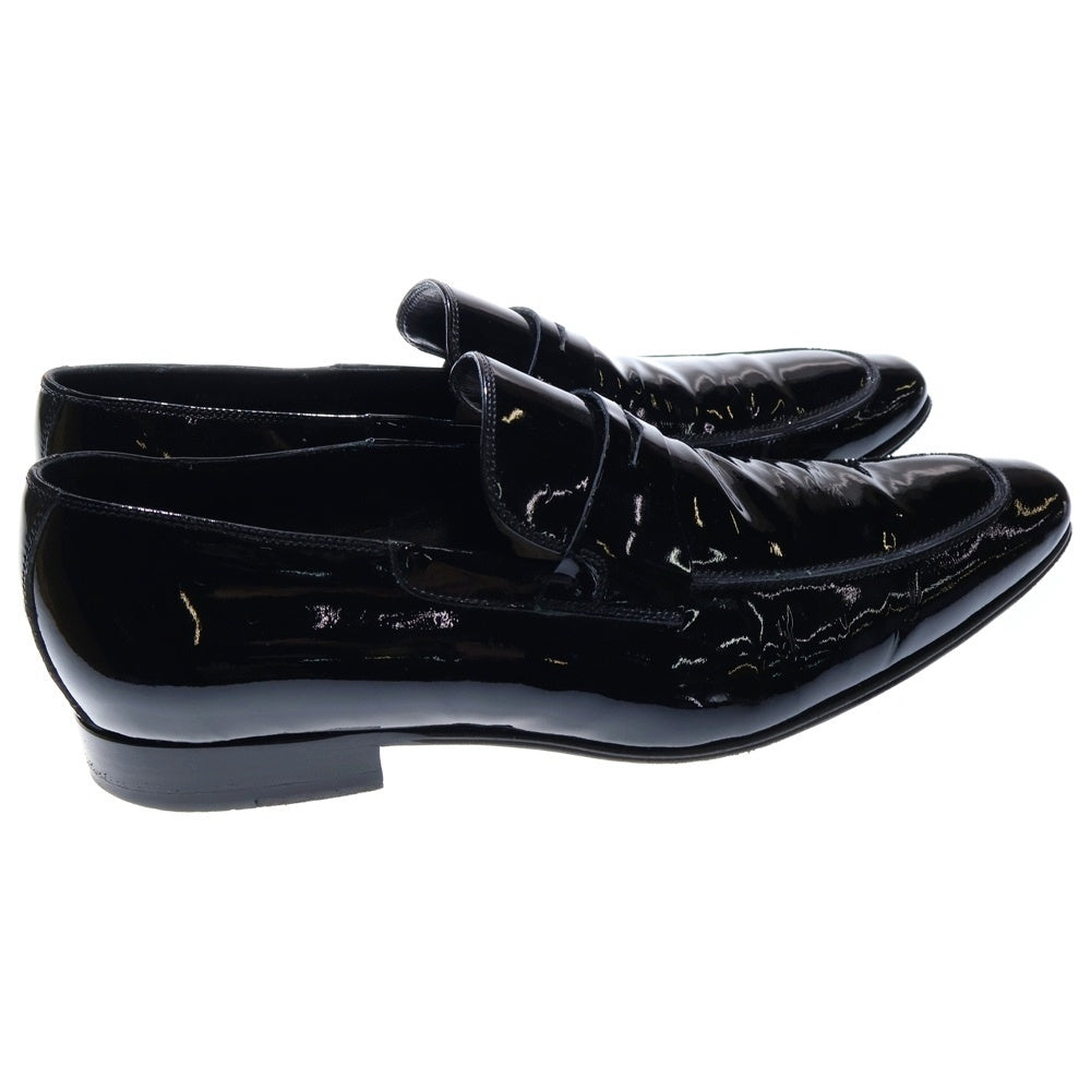 Dior HOMME(ディオールオム) パテントレザー ローカットシューズ ローファー ブラック