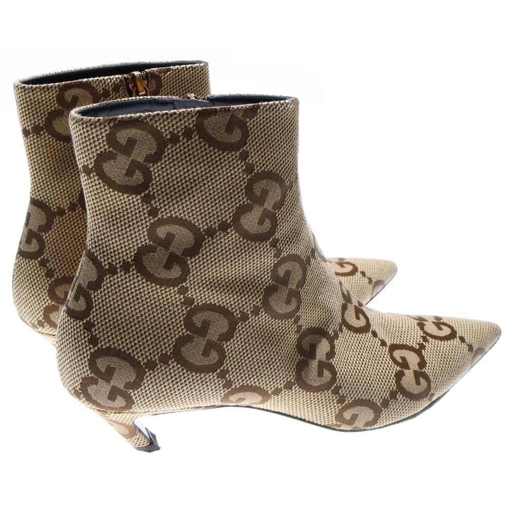 GUCCI(グッチ) ×バレンシアガ ザハッカープロジェクト GG スプリーム ショートブーツ 靴 676555