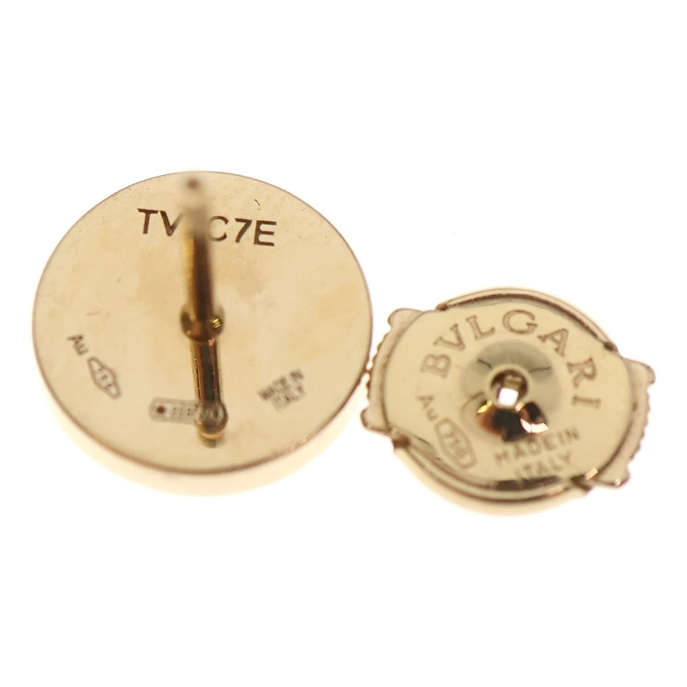 BVLGARI(ブルガリ) ブルガリブルガリ ダイヤ ピアス シングル Au750 K18 PG ピンクゴールド 片耳