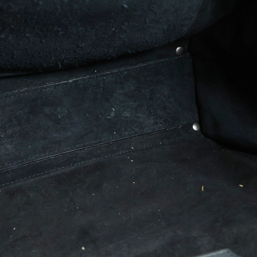 BALENCIAGA(バレンシアガ) ツールサッチェルS 2WAYバッグ ハンドバッグ ショルダーバッグ メッセンジャーバッグ グレー レザー シルバー金具 456984