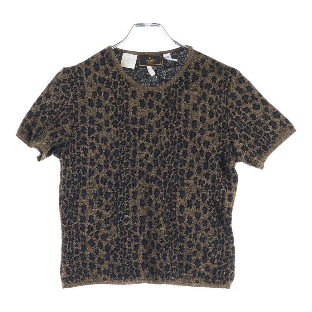 FENDI フェンディ レディース 半袖ニット FENDI フェンディ FF ニット