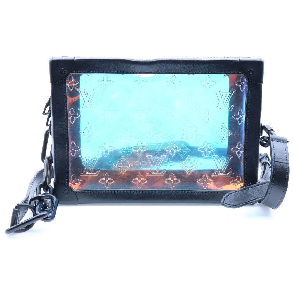 LOUIS VUITTON(ルイヴィトン) モノグラム・プリズム ホログラム ソフトトランク ショルダーバッグ ブラック M55932
