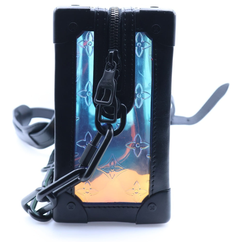 LOUIS VUITTON(ルイヴィトン) モノグラム・プリズム ホログラム ソフトトランク ショルダーバッグ ブラック M55932