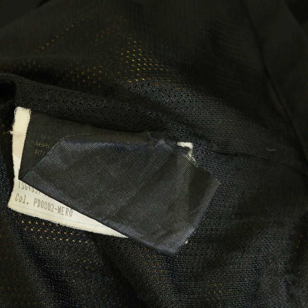 PRADA SPORT(プラダ スポーツ) GORE-TEX ゴアテックス ラバーロゴ ナイロン フーデッド ジップアップ ジャケット ブラック SGV85