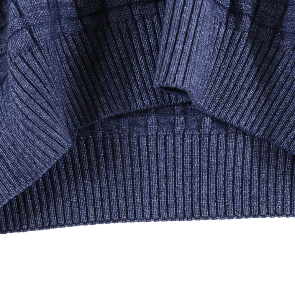 dunhill(ダンヒル) タートルネック カシミヤニットセーター ブルー