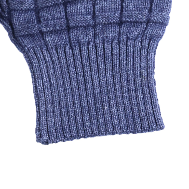 dunhill(ダンヒル) タートルネック カシミヤニットセーター ブルー