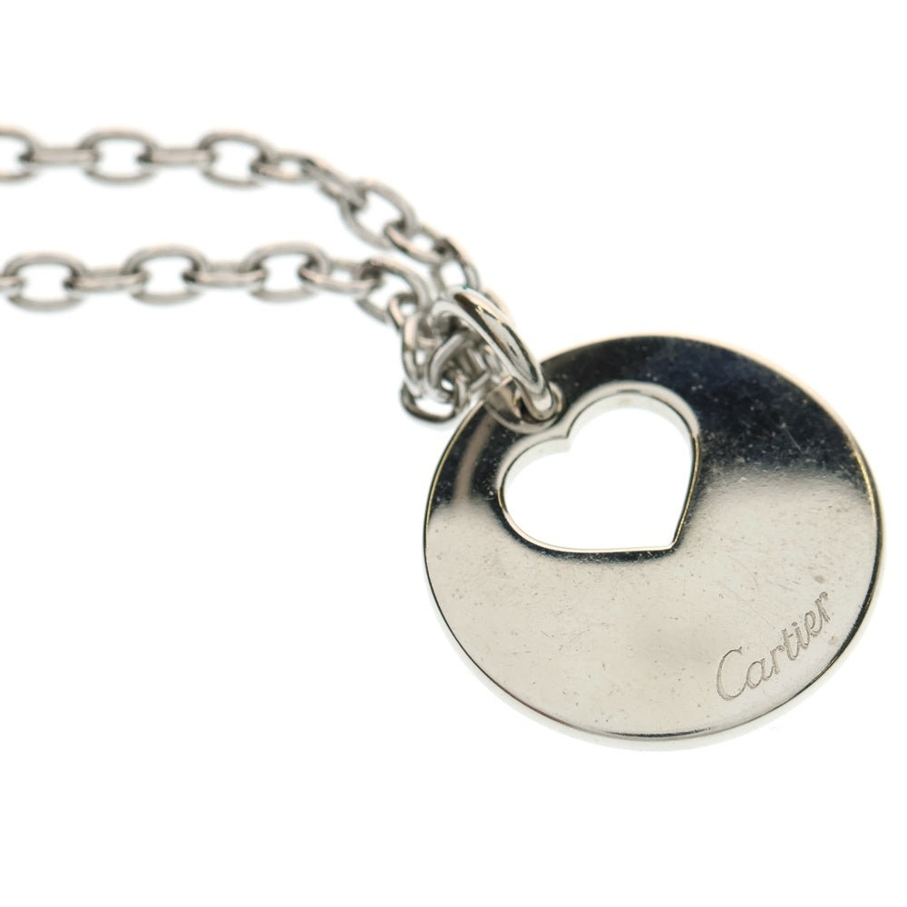 Cartier(カルティエ) キーチャーム ハートモチーフプレート シルバー チャーム GP