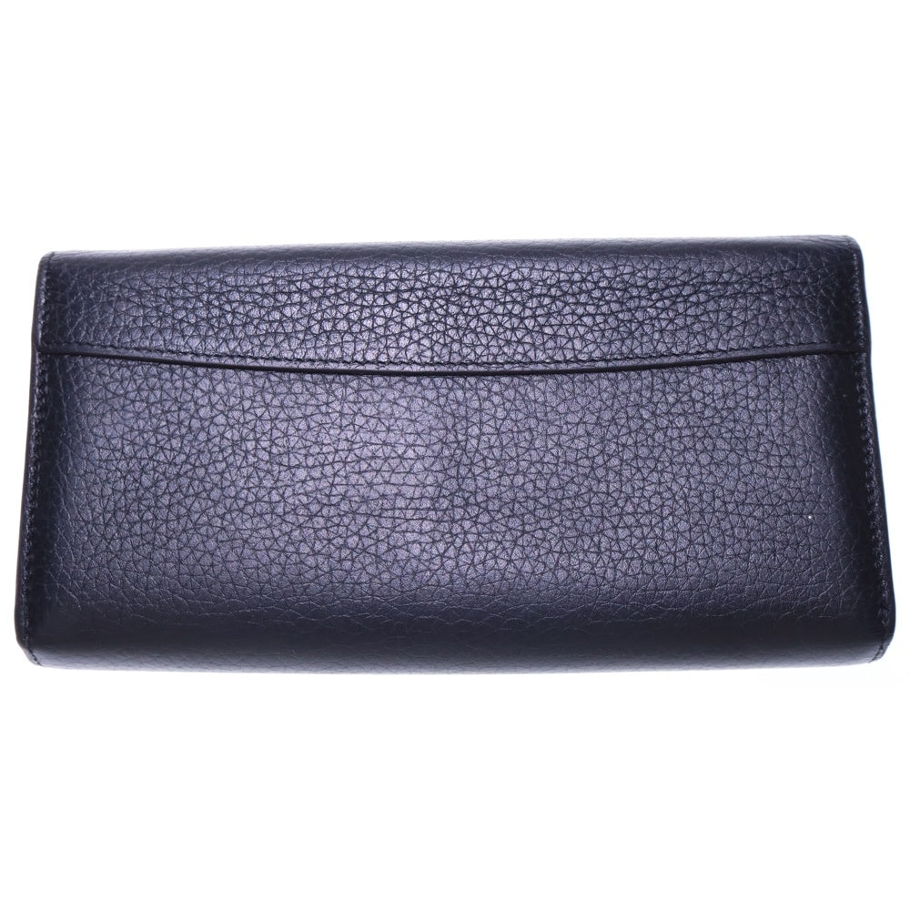 LOUIS VUITTON(ルイヴィトン) ポルトフォイユ・カプシーヌ 長財布 ロングウォレット カードケース ブラック ゴールド金具 レザー M61248