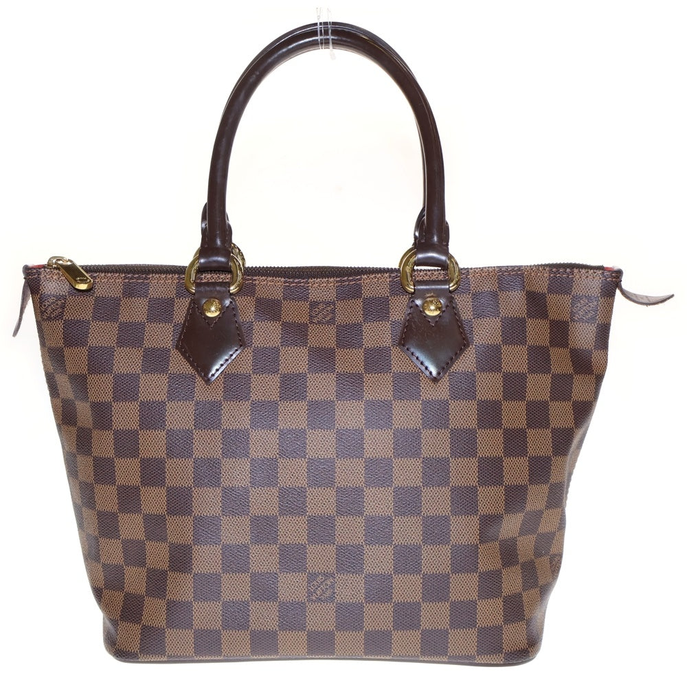 LOUIS VUITTON(ルイヴィトン) ダミエ サレヤPM ブラウン PVC トートバッグ N51183