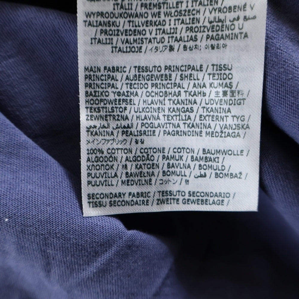 Maison Margiela 0(メゾンマルジェラ) カレッジロゴ Tシャツ パープル コットン 半袖 S51GC0519