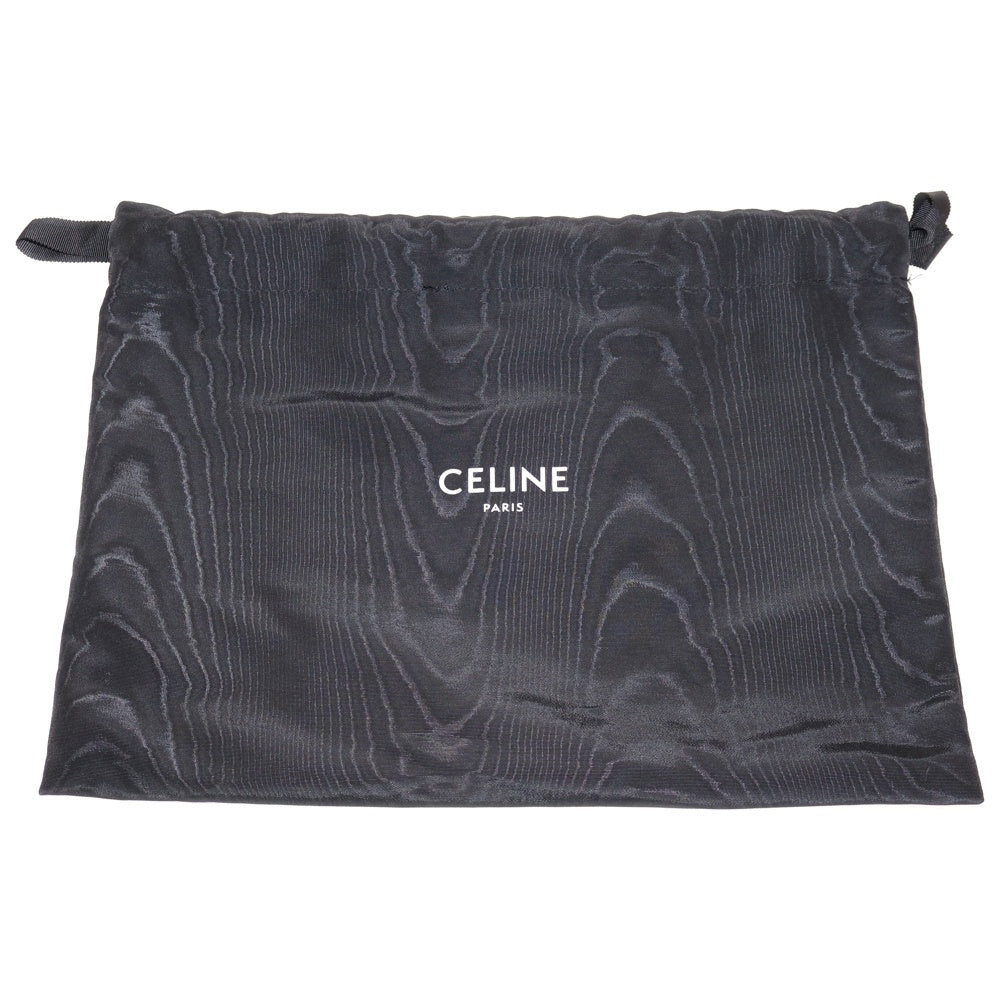 CELINE(セリーヌ) ブザス クレア トリオンフ チェーンショルダーバッグ シャイニーカーフ ホワイト