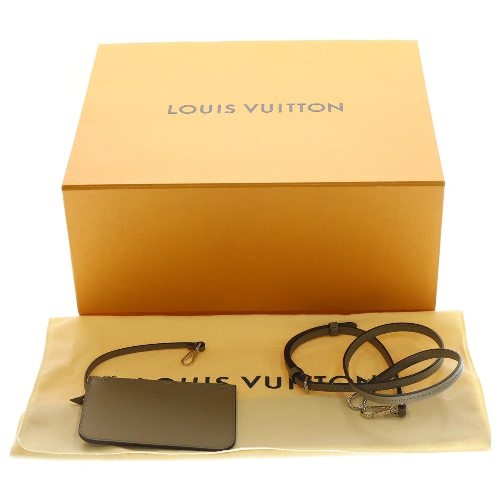 LOUIS VUITTON(ルイヴィトン) ヒナPM ガレ モノグラム マヒナ パンチングレザー 2WAY ハンド ショルダー トートバッグ シルバー金具 ベージュ M54351
