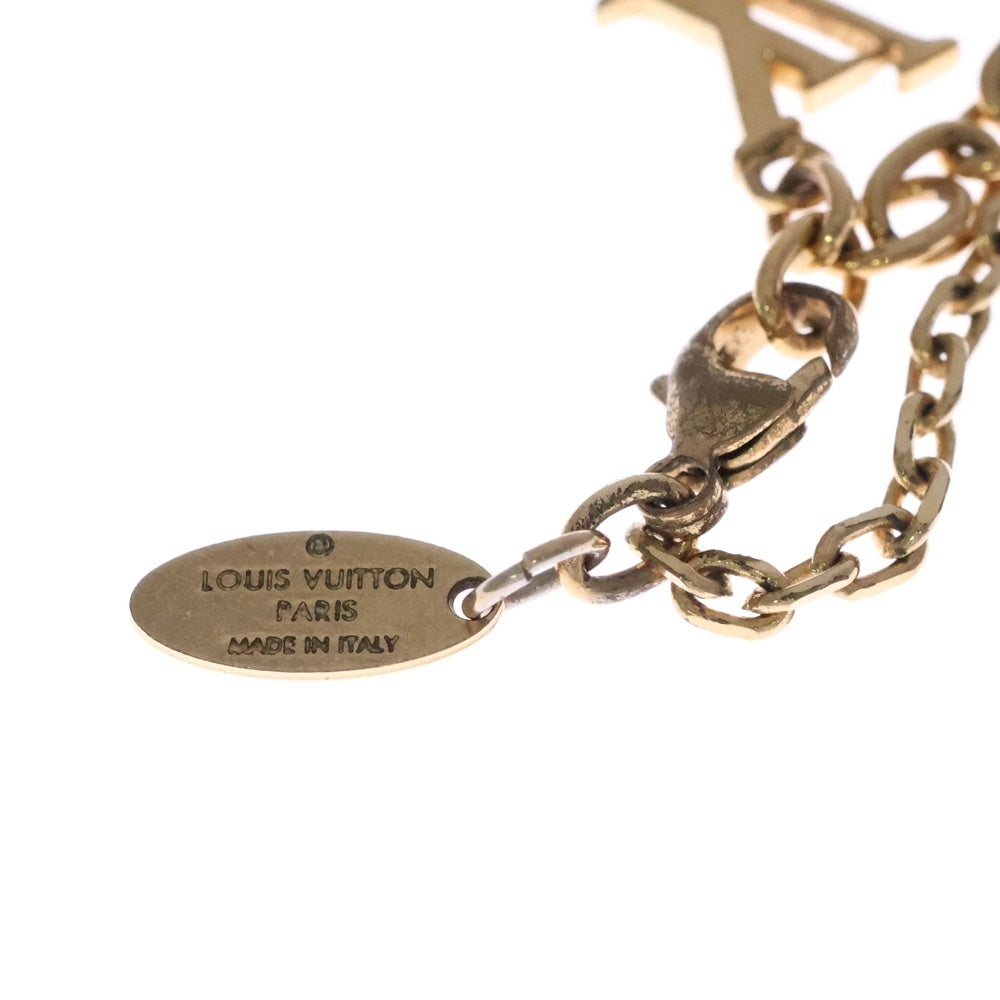 LOUIS VUITTON(ルイヴィトン) コリエ ギャンブル ダイス ストーン クリスタル ネックレス ゴールド M75420