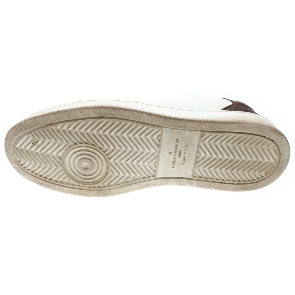 LOUIS VUITTON(ルイヴィトン) リヴォリ ライン モノグラム レザー レースアップ ローカットシューズ スニーカー ホワイト/ブラウン